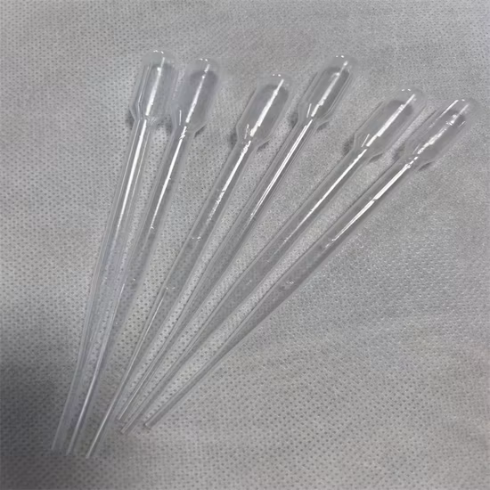 Pipeta Pasteur de transferência descartável para laboratório 2ml 3ml 5ml