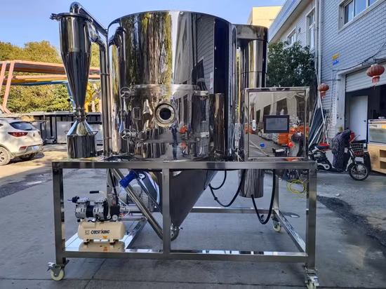 Máquina secadora de spray centrífugo de alta velocidade para pó de espirulina
