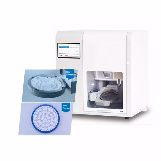 Equipamentos odontológicos Chairside 5 Eixos Cera/Zirconia/Peek Dental Desktop Fresadora para Laboratório Odontológico