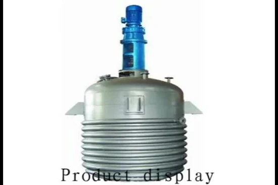 Reator de alta temperatura e alta pressão de 100L a 1000L para resina alquídica/látex branco/adesivo PU/adesivo de fusão a quente/resina acrílica