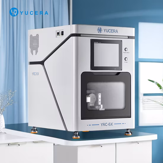 Venda imperdível odontológica 4 eixos fresadora úmida cadcam equipamentos de laboratório odontológico