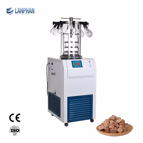 Mini liofilizador para casa pequena/laboratório 2,5 L