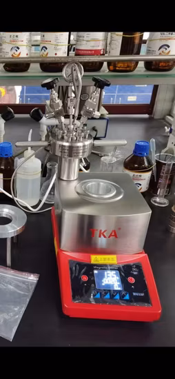 Tka 25-500ml Micro Reator de Alta Pressão em Aço Inoxidável